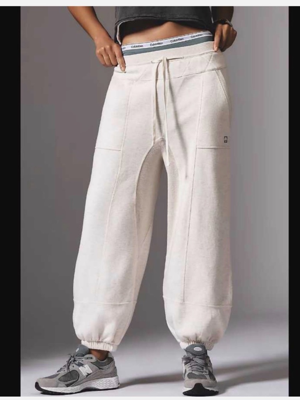 Daily Practice x Anthropologie seamed joggers sweatpants Women’s XS